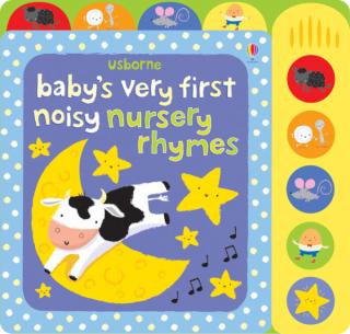 Carte muzicala Baby s very first noisy nursery rhymes, 10 luni+, Usborne