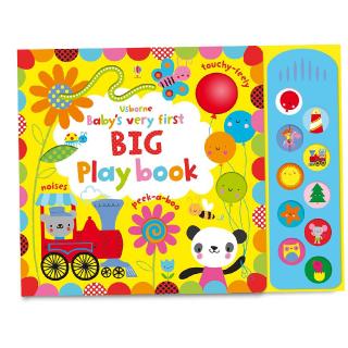 Carte senzoriala cu sunete si clapete Baby,  s very First Big Playbook