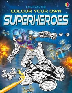Colour Your Own Superheroes, Carte pentru copii