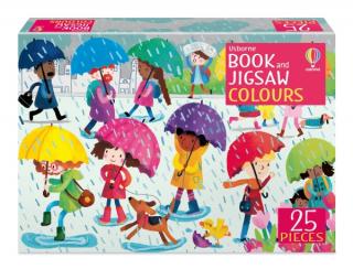 Colours Book and Jigsaw, Set Puzzle si Carte