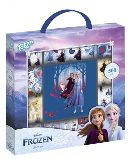 Cutie cu abtibilduri Disney Frozen, pe rola