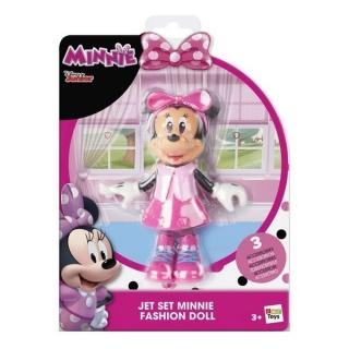 Disney Minnie Mickey - Papusa fashion, Calatorie distractiva si eleganta