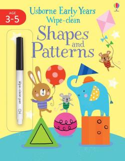 Early Years Wipe-Clean Shapes  Patterns, Carte de activitati scrie-sterge