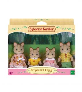 Figurine Sylvanian Families-Familia Pisicutelor Vargate