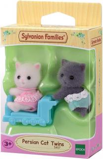 Figurine Sylvanian Families-Gemenii Pisicute Persane