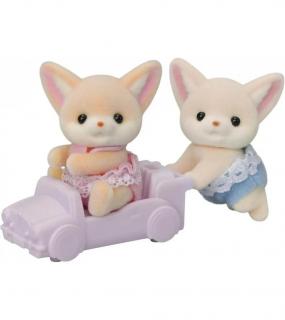 Figurine Sylvanian Families-Gemenii Vulpite Fennec