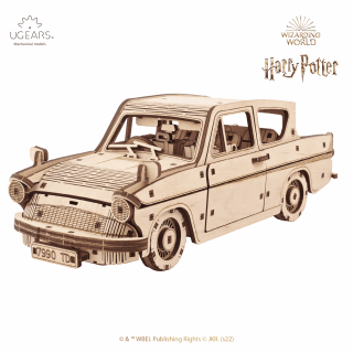 Flying Ford Anglia,   PUZZLE 3D HARRY POTTER,