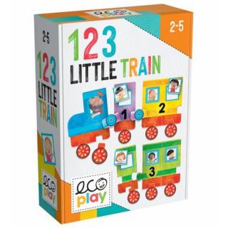 Headu Ecoplay - Puzzle Micul Tren 123