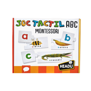 Headu Montessori - Joc Tactil Abc Romana