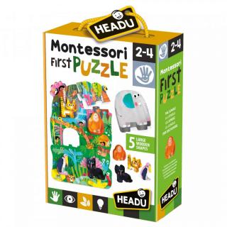 Headu Montessori - Primul Meu Puzzle - Jungla