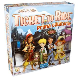 Joc de societate Ticket To Ride Prima Calatorie, limba romana