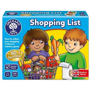 Joc educativ in limba engleza Shopping List- Lista de Cumparaturi  Orchard Toys