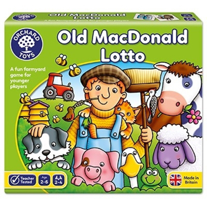 Joc educativ Loto OLD MACDONALD Orchard Toys
