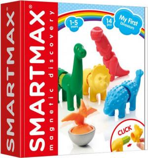 Joc Educativ Magnetic Smartmax My First Dinosaurus - Primul meu set cu Dinozauri cu 10 piese magnetice