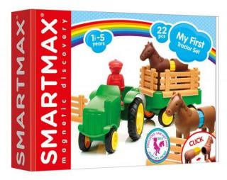 Joc Educativ Magnetic Smartmax My First Tractor- Primul meu Tractor cu 22 de piese magnetice