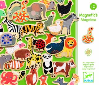 Joc magnetic cu animale Djeco