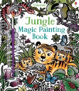 Jungle magic painting book, Carte de pictat cu apa , Usborne