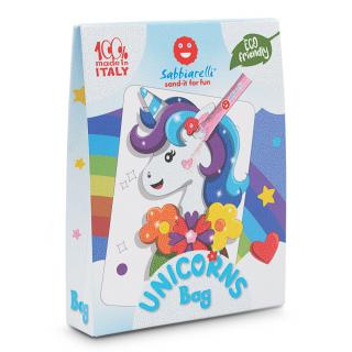 Kit de desenat cu particule de marmura - Unicorni