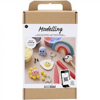 Kit Starter de modelare cu plastilina Silk Clay