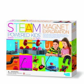 Kit stiintific - Explorarea Magnetica, STEAM Kids