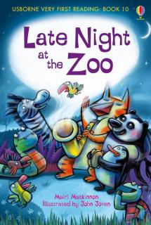 Late Night At The Zoo,Carte de povesti in limba engleza First Reading Level 1