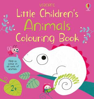 Little Children s Animals Colouring Book, Carte cu activitati de colorat, varsta 2 ani +