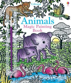 Magic painting animals, 5 ani+, Carte de pictat cu apa editura Usborne