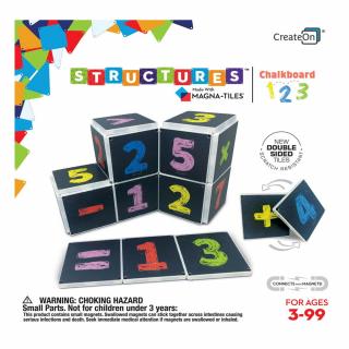 Magna-Tiles Structures, Tabla cu numere 123