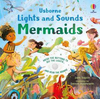 Mermaids Lights And Sounds, Carte cartonata cu sunete si lumini