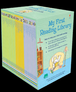 My first reading library Usborne, Set 50 carti in limba engleza