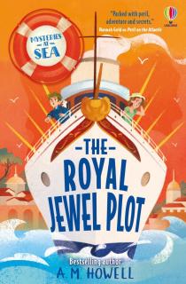 Mysteries at Sea: The Royal Jewel Plot,Carte de lectura pentru copii in limba engleza