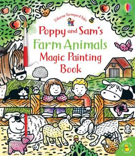 Poppy and Sam s Farm Animals Magic Painting Book, Carte de pictat cu apa