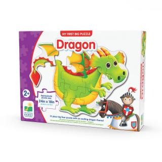 Primul Meu Puzzle De Podea - Dragon