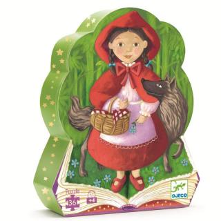 Puzzle Djeco Scufita rosie