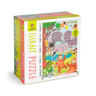 Puzzle Gigant - Jungla NEW 2022, Ludattica, 2-3 ani +