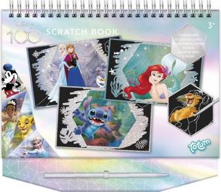 Set creativ de razuit si colorat Editie Aniversara Disney 100 de ani