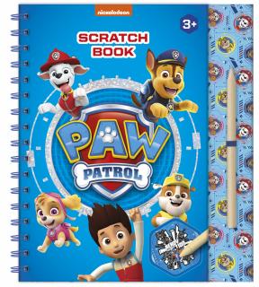 Set creativ de razuit si colorat Paw Patrol, Patrula Catelusilor