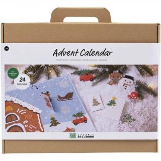 Set creativ margele de calcat - Calendar Advent