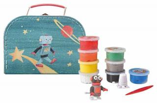 Set de modelaj cu plastilina, Astro-Robot