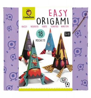 Set indemanare Origami incepatori - Rachete, Ludattica