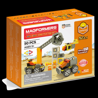 Set magnetic Magformers, Uimitorul set de construit pe santier