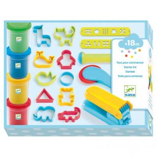 Set modelaj cu plastilina Djeco, culori de baza