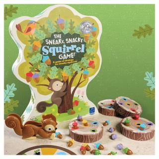 Sneaky snacky squirrel - Veverita vicleana - joc educativ de familie