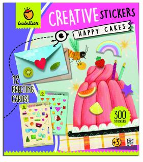 Stickere creative - Cofetaria Vesela, Ludattica, 2-3 ani +