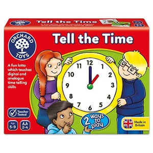 Tell the time - Joc educativ de invatare a ceasului