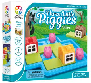 Three Little Piggies - Deluxe , Joc de logica Smart Games