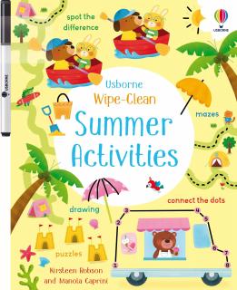 Wipe-Clean Summer Activities,Carte de activitati scrie-sterge