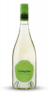 Juhasz Gyongybor, vin alb demisec perlant