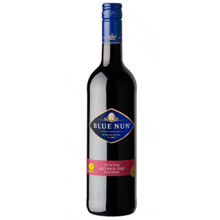 Blue Nun Rosu 0.75L   Vin dezalcoolizat rosu demisec