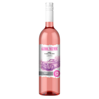 Casa Petru Rose 0.75L   Vin rose demidulce fara alcool